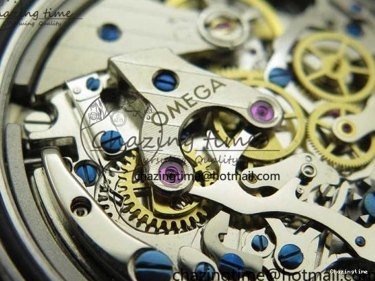 0416 Speedmaster SS Snoopy Apollo OMF Best Edition White Dial on SS Bracelet Venus EasyCare 7877